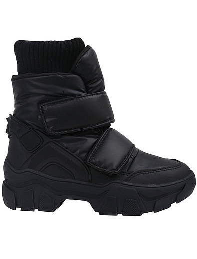 чёрные Ботинки на липучках Jog Dog - 2034529180743 - Фото 2