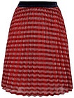 Красная плиссированная юбка - 1041309070102