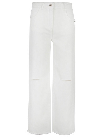 Белые хлопковые джинсы Patrizia Pepe - 1164509372460 - Фото 1