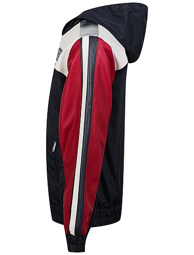 Ветровка с пластиной логотипом Dolce & Gabbana - 1571419970226 - Фото 3