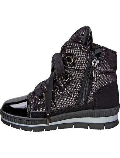 Черные утепленные ботинки Jog Dog - 2031109780218 - Фото 3