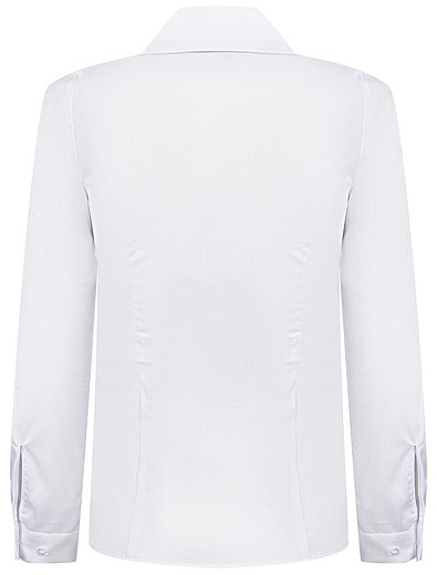 Белая блуза с оборками JUNIOR REPUBLIC - 1034500181456 - Фото 2