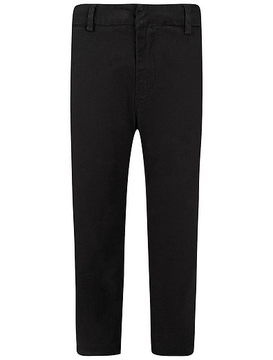 Черные брюки прямого кроя Fred Mello - 1081119980055 - Фото 1