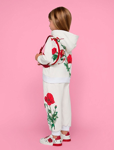 Толстовка с маками Dolce & Gabbana - 0074509371497 - Фото 3