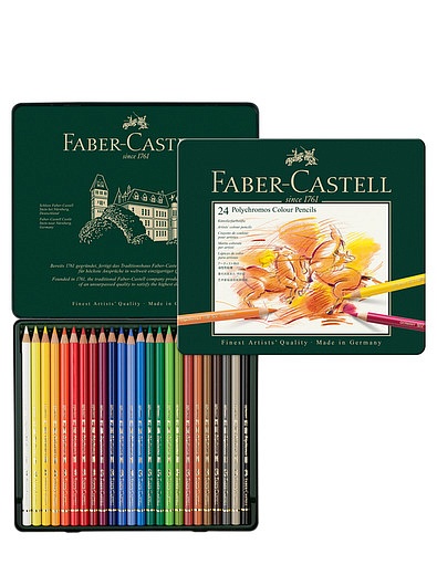 Карандаши цветные художественные, 24 цвета Faber-Castell - 6884528280038 - Фото 2