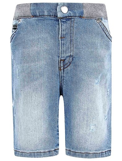 Джинсовые шорты с аппликацией Dolce & Gabbana - 1411519871033 - Фото 1