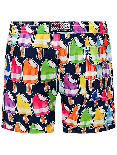 Пляжные шорты с принтом эскимо MC2 Saint Barth - 4104519173241 - Фото 2
