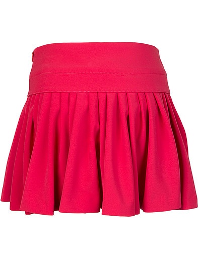 Красная теннисная юбка Miss Blumarine - 1041309671156 - Фото 3