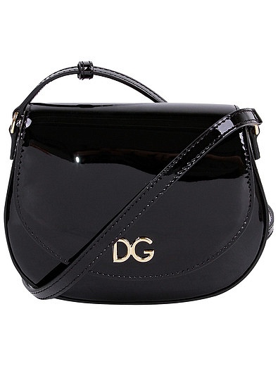 Лакированная сумка с лого Dolce & Gabbana - 1204508080307 - Фото 1