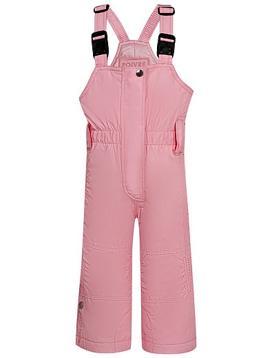 Розовые утепленные брюки с лямками POIVRE BLANC - 1604509180202 - Фото 1