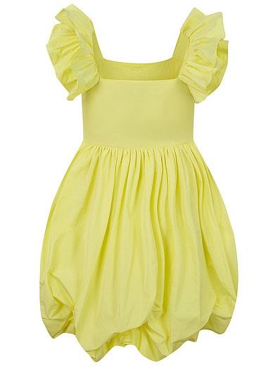 Желтое платье с пышной юбкой TWINSET - 1054509374277 - Фото 6