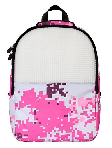 Розовый пиксельный рюкзак 28х42х14,5см Upixel - 1504508270280 - Фото 1
