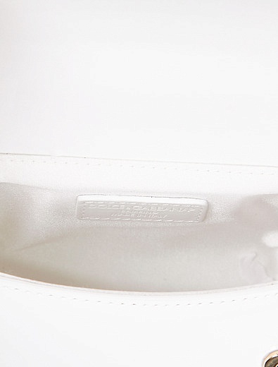Белая сумка из лакированной кожи Dolce & Gabbana - 1201208970365 - Фото 7