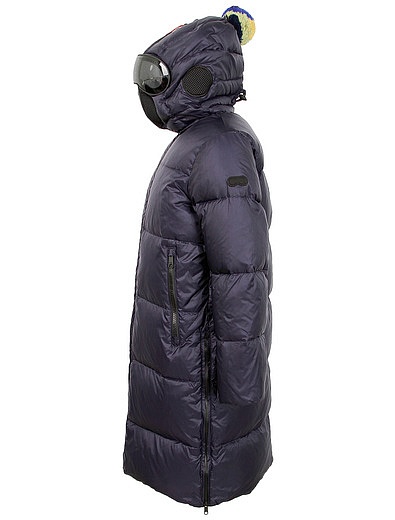 Пуховое пальто со встроенными в капюшон линзами AI Riders on the Storm - 1124519180639 - Фото 2