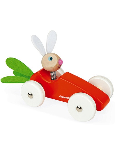 Каталка-машинка для малышей &quot;Кролик&quot; JANOD - 7132429980021 - Фото 2