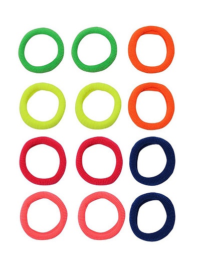 Набор из 12 разноцветных резинок Junefee - 4884500171554 - Фото 1