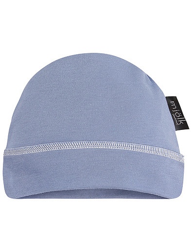Синяя шапочка с узелком Mjolk - 1354510080014 - Фото 2