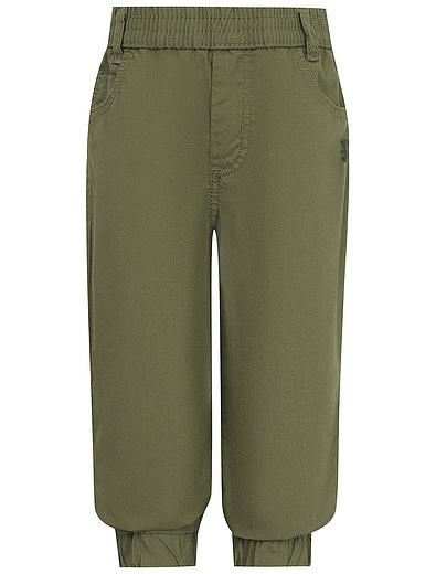 Зеленые хлопковые брюки Original Marines - 1082219971172 - Фото 1