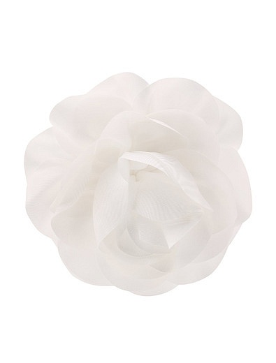 Заколка зажим &quot;белый цветок&quot; Junefee - 4884500180204 - Фото 1