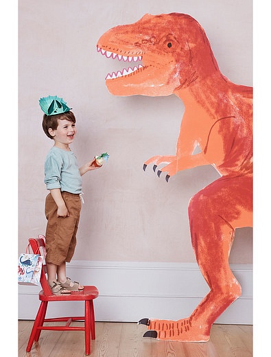 Пакеты для подарков &quot;Динозавр!, 8 шт Meri Meri - 3514520080116 - Фото 2