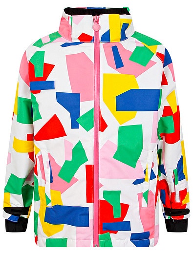 Куртка в стиле colorblock Stella McCartney - 1074509182276 - Фото 3
