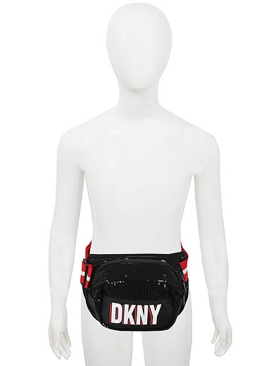 поясная сумка с пайетками DKNY - 1204508180618 - Фото 3