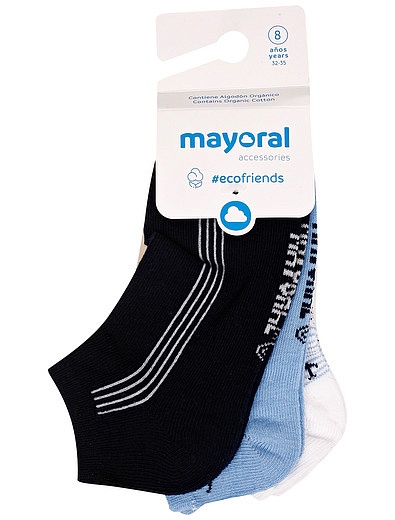 Комплект носков, 3 пары Mayoral - 1534518270154 - Фото 1