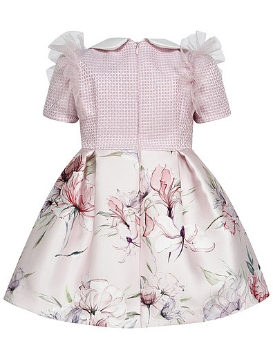 Платье с цветочным принтом на подоле Baby A - 1054609286098 - Фото 2