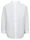 Хлопковая рубашка с вышивкой - 1011219870765