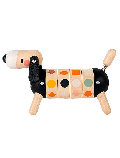 Развивающая игрушка Собачка. Учу цвета и формы JANOD - 7134529080182 - Фото 1
