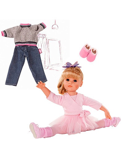 Кукла Ханна 50 см. + набор одежды Gotz - 7114509080395 - Фото 1