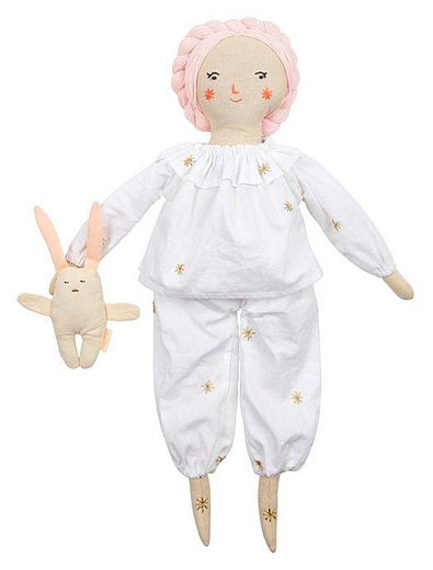Набор для куклы "Пижама и кролик" Meri Meri - 7134500170291 - Фото 2
