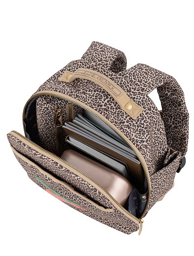 Леопардовый рюкзак Mini с вишнями Jeune Premier - 1504518280125 - Фото 4