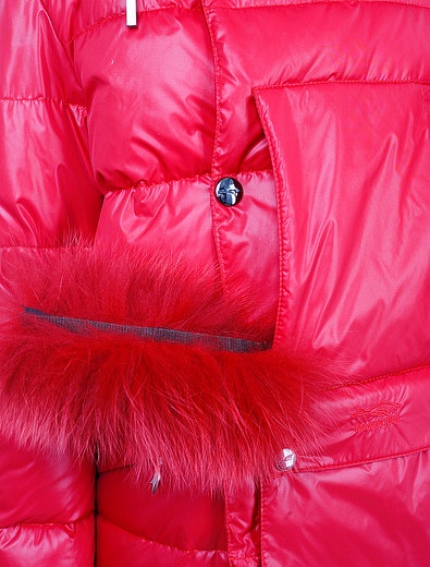Красный комплект из куртки и полукомбинезона Manudieci - 6121309981112 - Фото 3