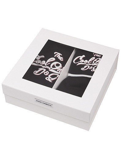 подарочный Комплект из 3 шт. с принтом the cool ones wear d&amp;g Dolce & Gabbana - 3031419980017 - Фото 6