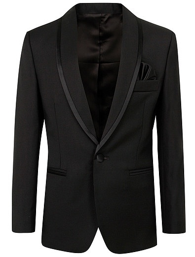 Черный классический костюм из 5 изделий Malip - 6051119980046 - Фото 4
