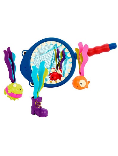 Набор игрушек для ванной &quot;Акула&quot; B Toys - 7134529070718 - Фото 2