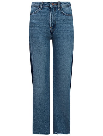 Свободные джинсы с контрастными вставками LES COYOTES DE PARIS - 1161409980276 - Фото 1