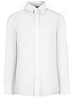 Белая рубашка с длинным рукавом - 1014519388251
