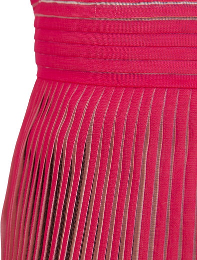 розовая плиссированная юбка Fendi - 1043809570021 - Фото 2