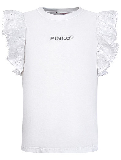 Комплект из футболки и шорт Pinko - 3024509174045 - Фото 3