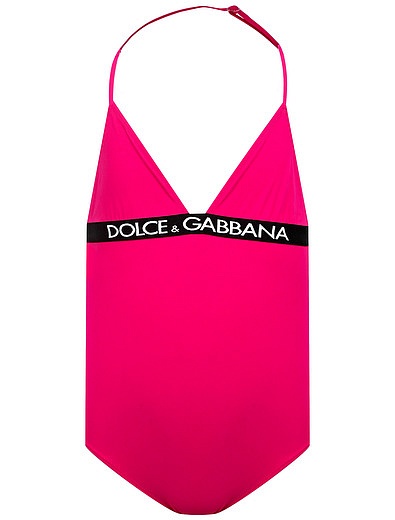 слитный Купальник с логотипом Dolce & Gabbana - 0884509270696 - Фото 1