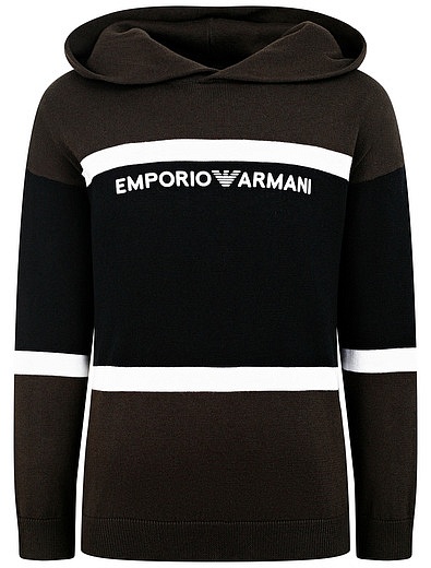 Толстовка с логотипом EMPORIO ARMANI - 1264519180069 - Фото 1