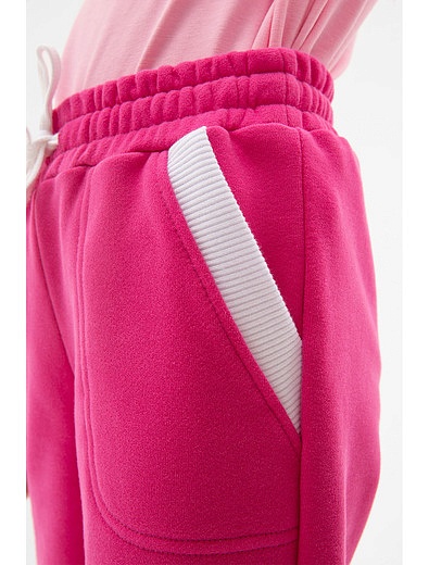 розовые спортивные брюки MiaGia - 4244500180015 - Фото 5