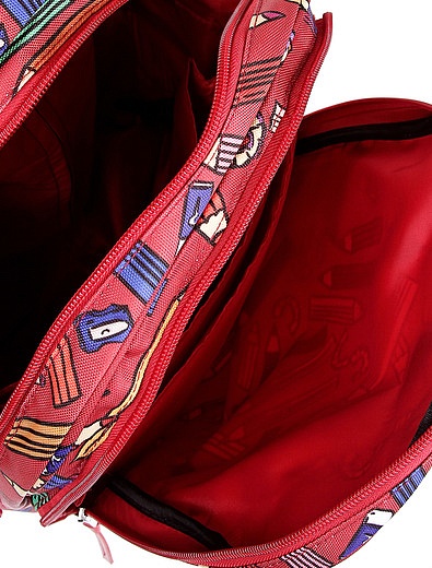 Рюкзак на колесах с принтом карандаши и точилки Dolce & Gabbana - 1501328980023 - Фото 7