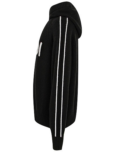 Кашемировый джемпер  с капюшоном Fendi - 1264529180202 - Фото 3