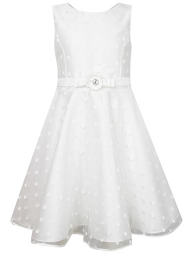 Белое платье с вышивкой ABEL & LULA - 1054609074923 - Фото 1