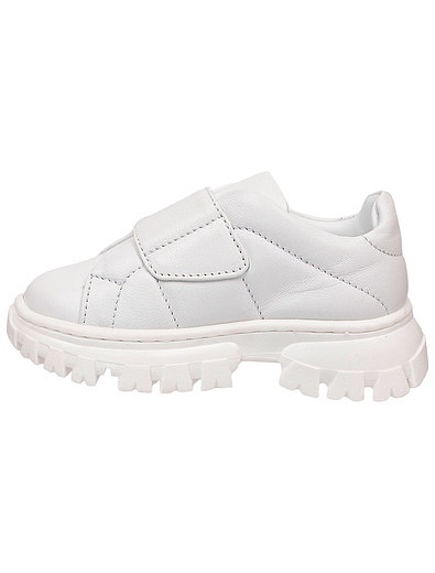Белые кроссовки с массивной подошвой Florens - 2104509270617 - Фото 4