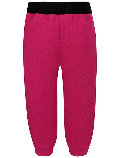 спортивные брюки цвета фуксии Dolce & Gabbana - 4244509370318 - Фото 2