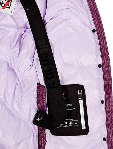 фиолетовая пуховая Куртка After Label - 1074509185154 - Фото 5